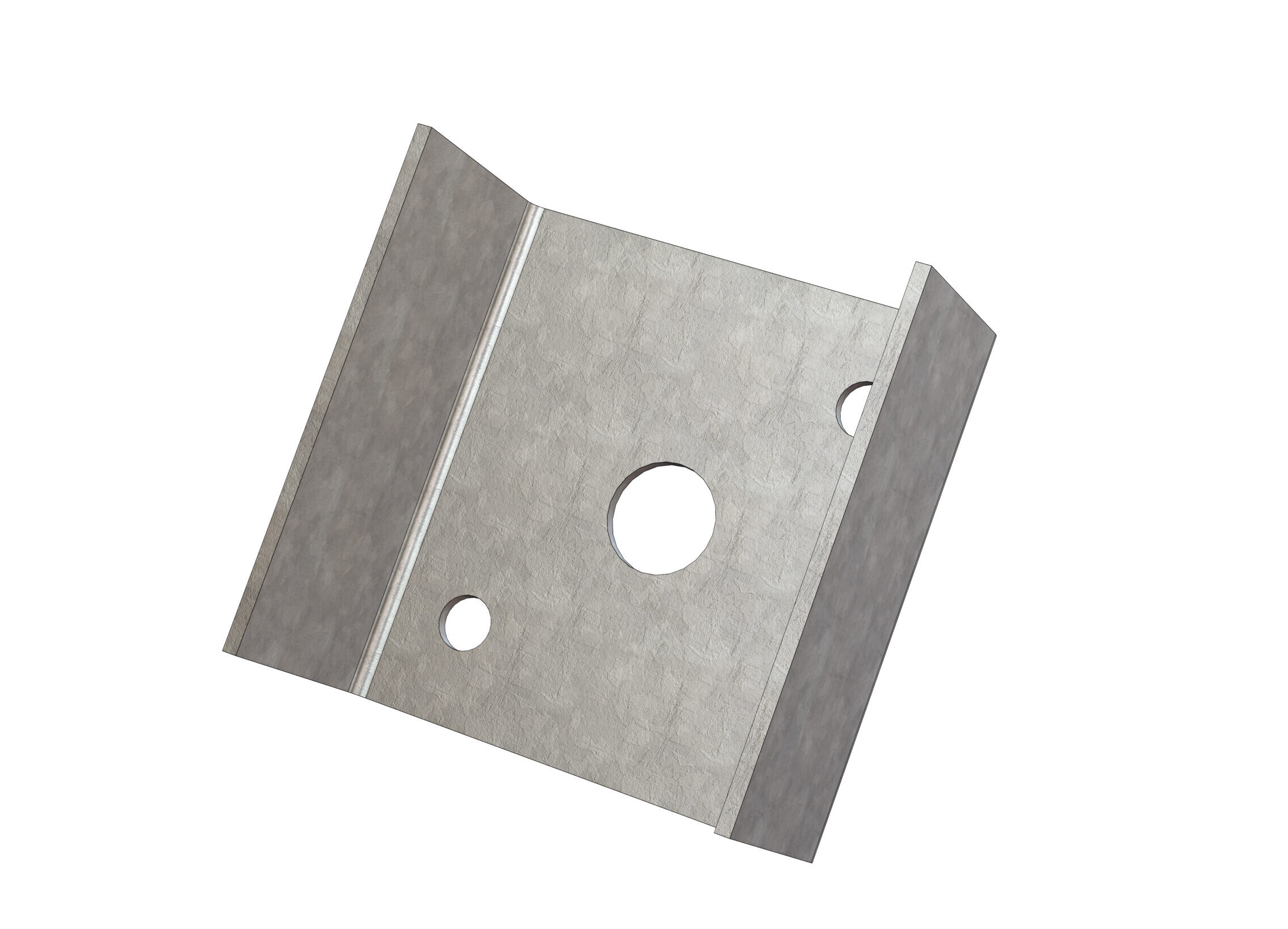 RLC 65 x 65 x 30 x 1.6mm Internal Fixing Post Bracket