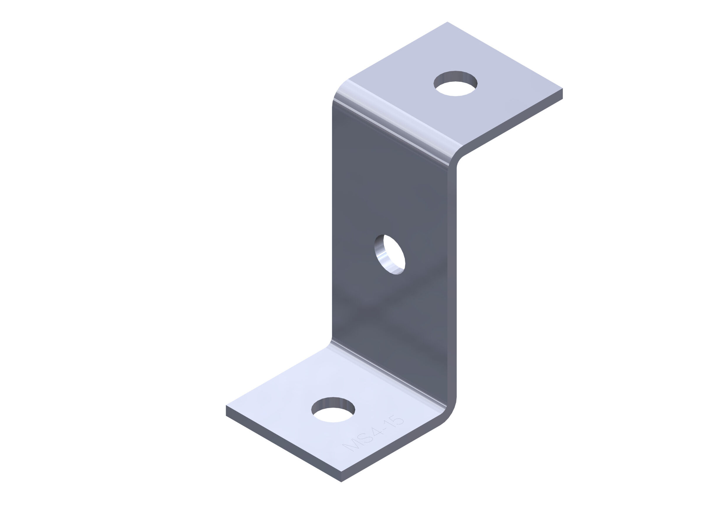 RLC 50 x 100 x 50 x 50 x 4mm Galvanised Z Bracket