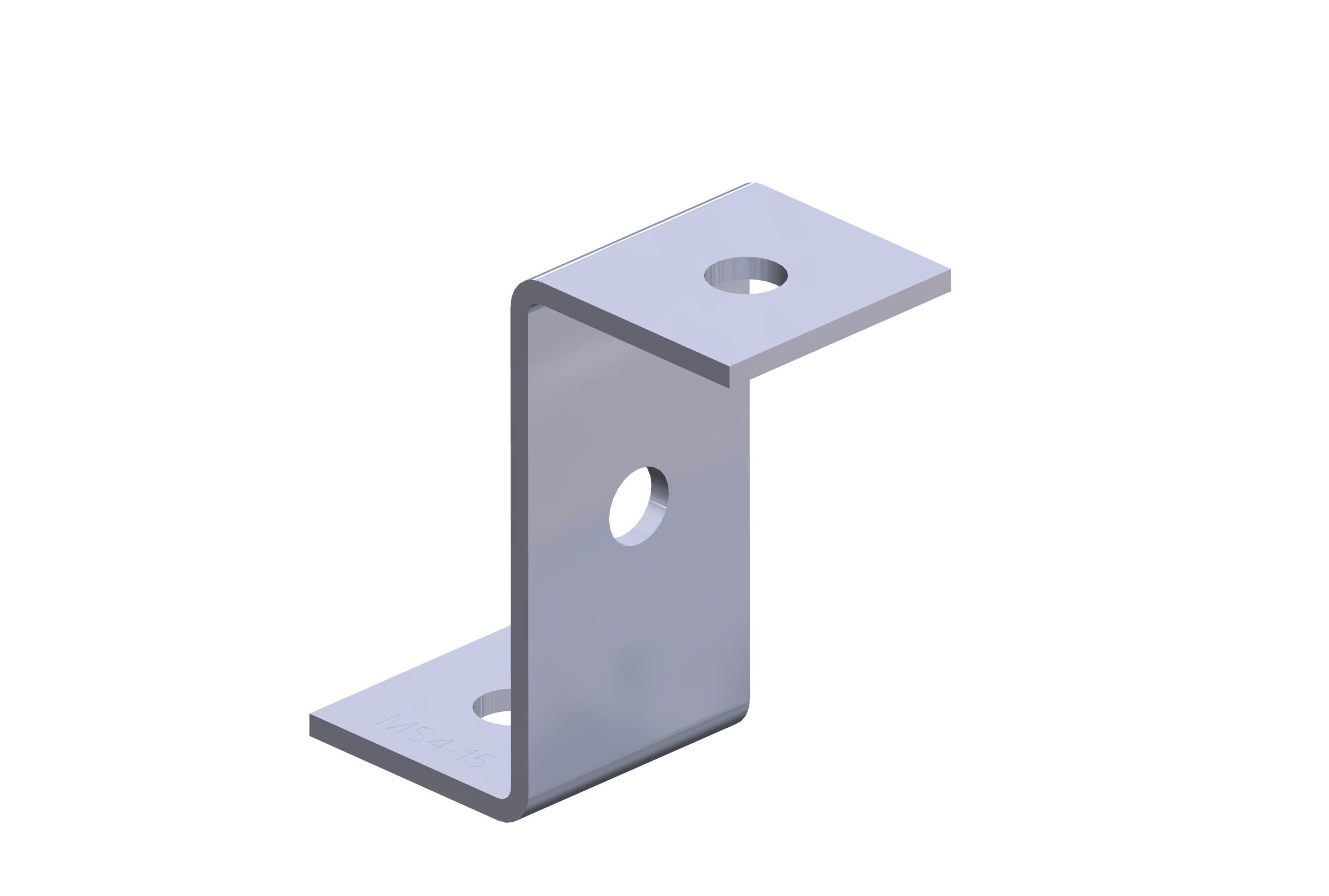 RLC 50 x 100 x 50 x 50 x 4mm Galvanised Z Bracket