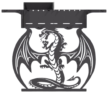 Dragon Winged BBQ & Firepit