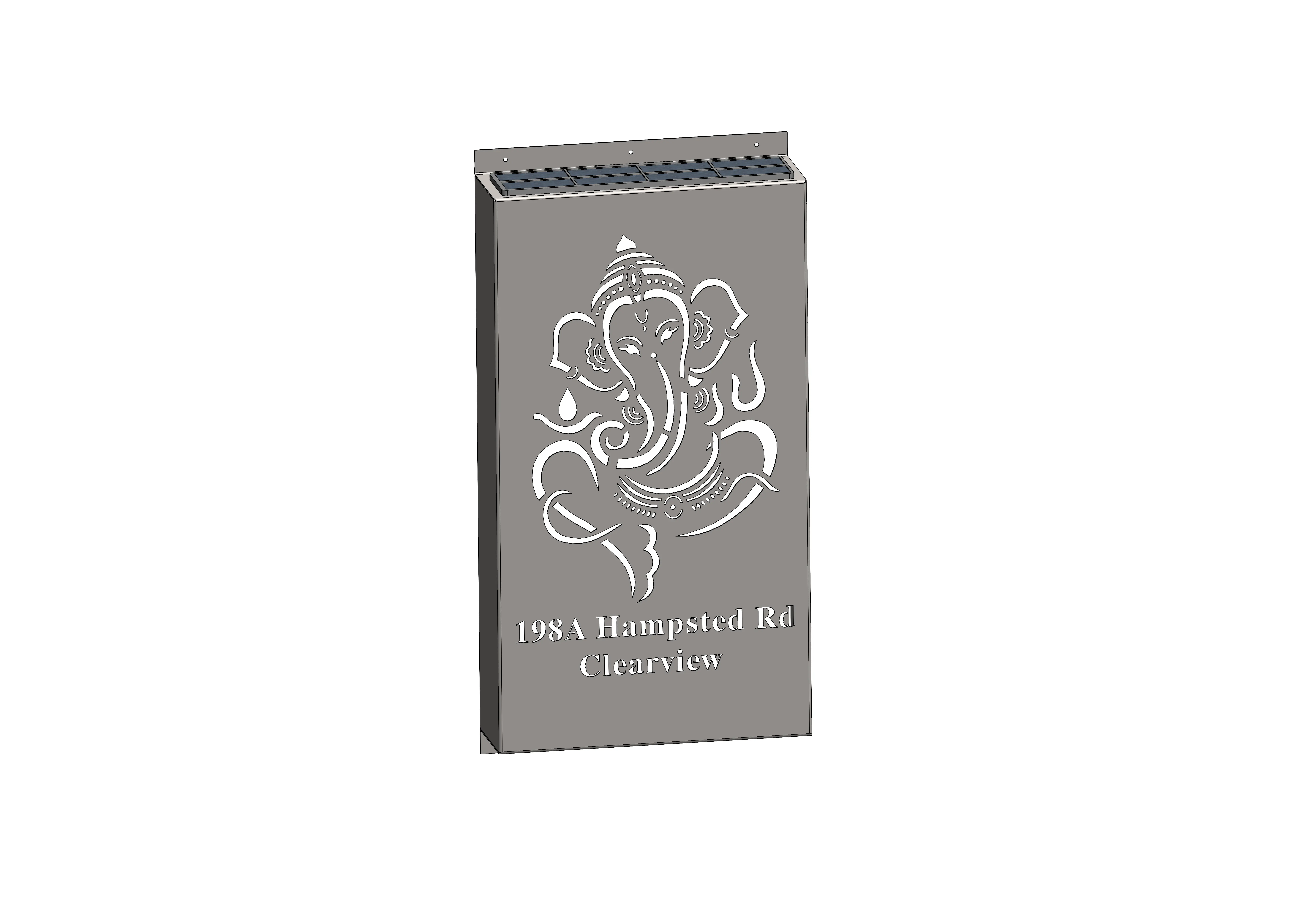 RLC Solar Light Box – Potrait