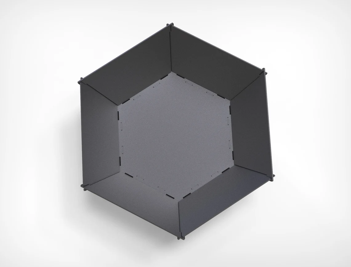 Hexagonal Firepit