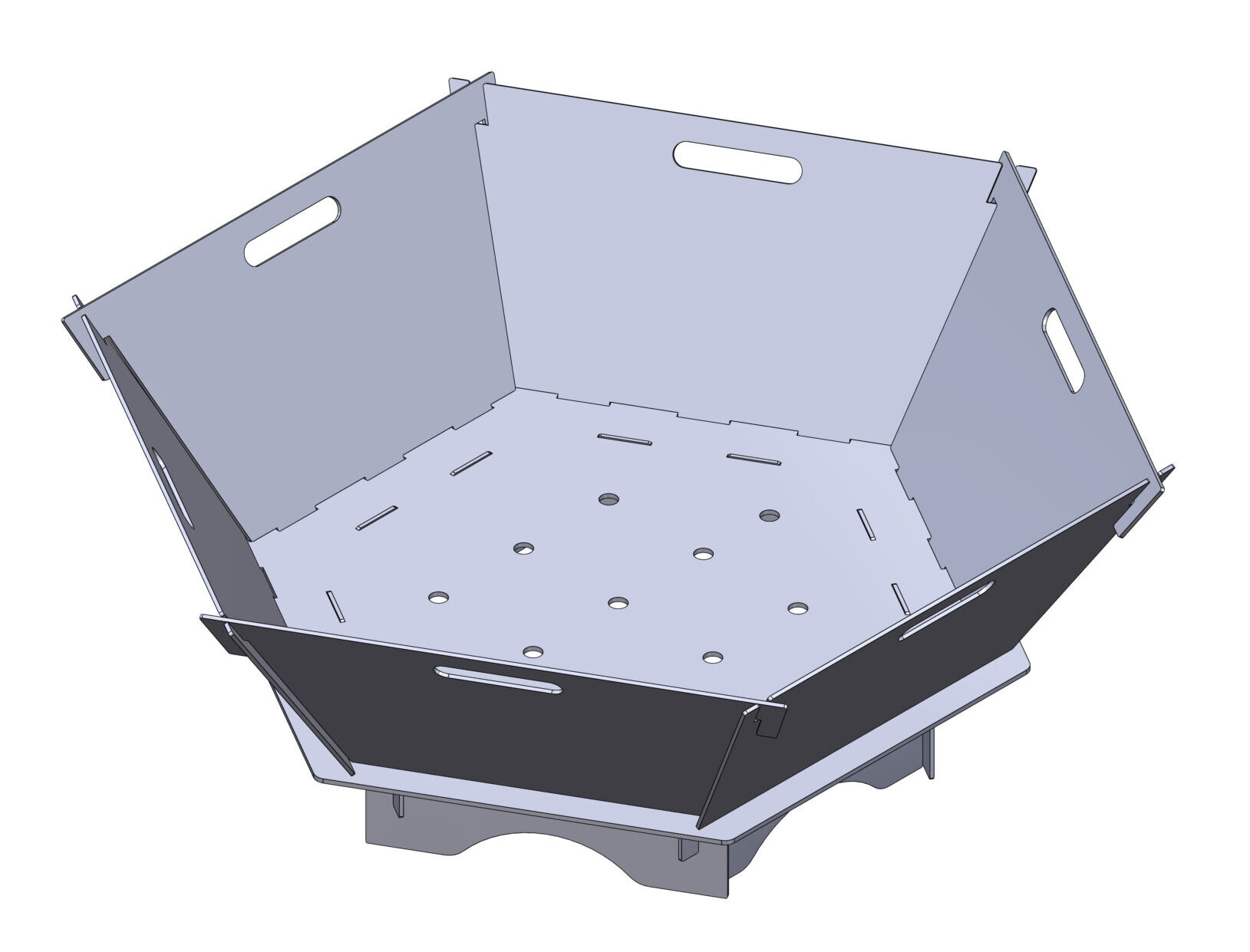 Hexagonal Firepit