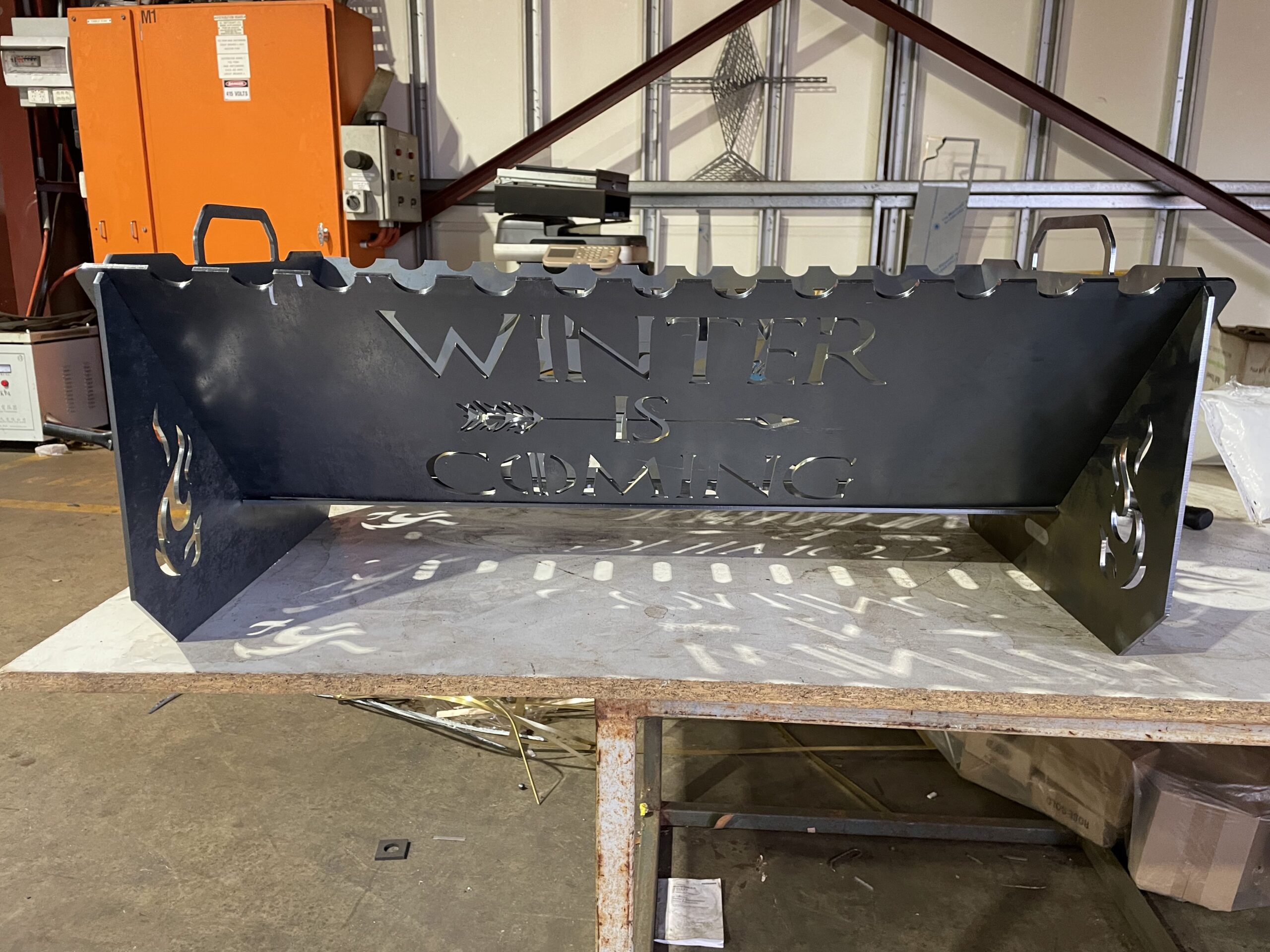 Winter is Coming Fire Pit