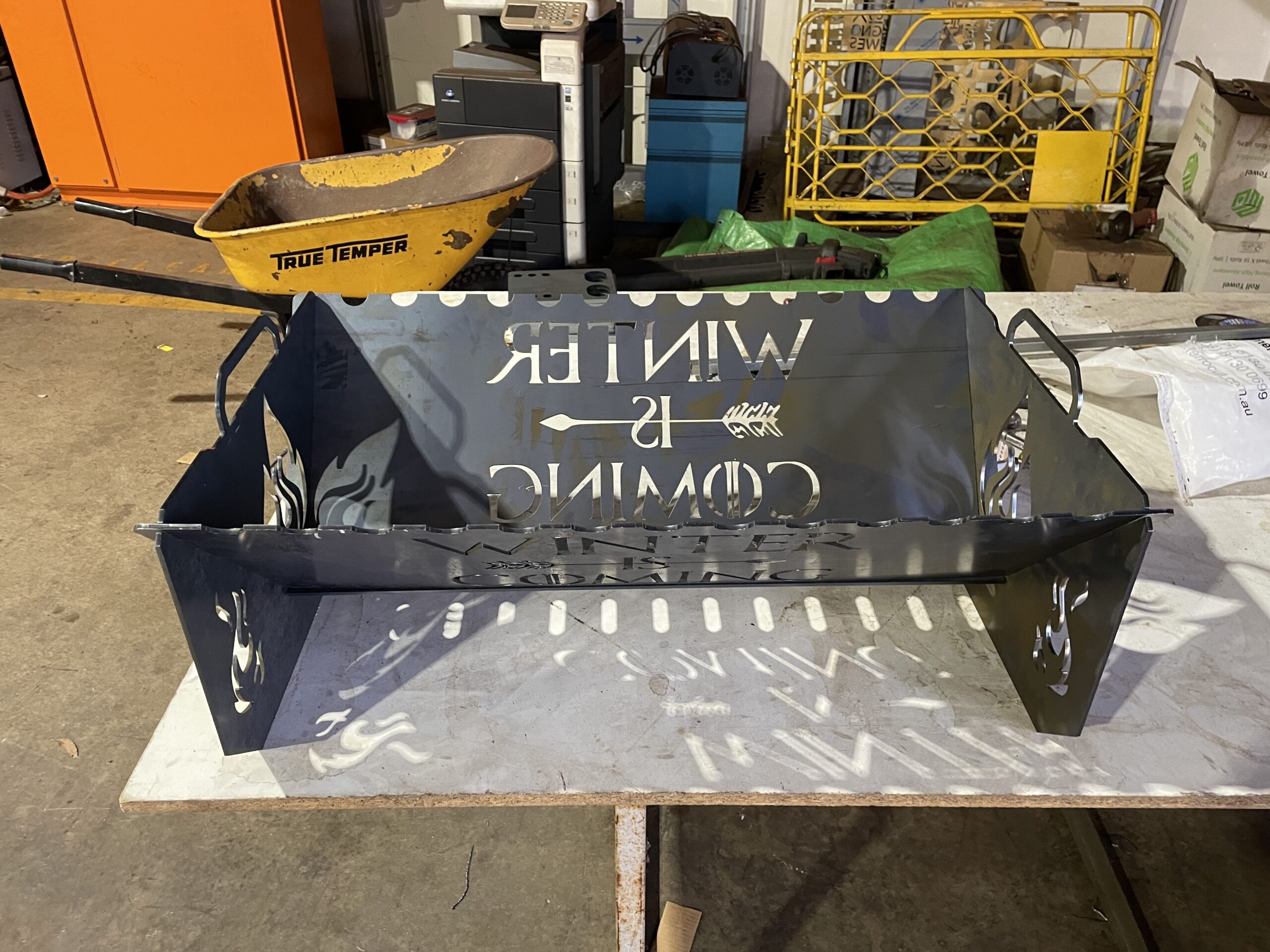 Winter is Coming Fire Pit