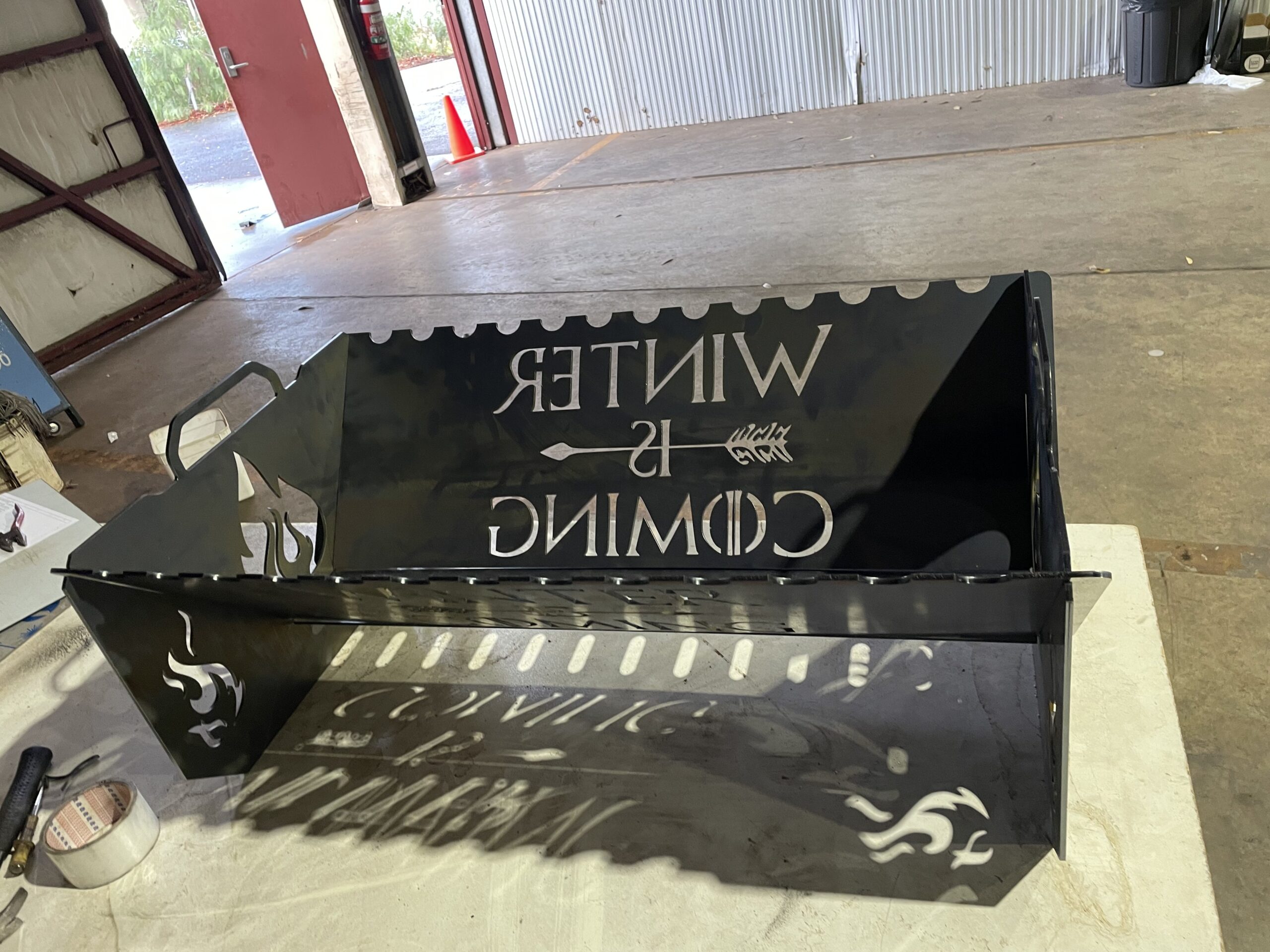 Winter is Coming Fire Pit