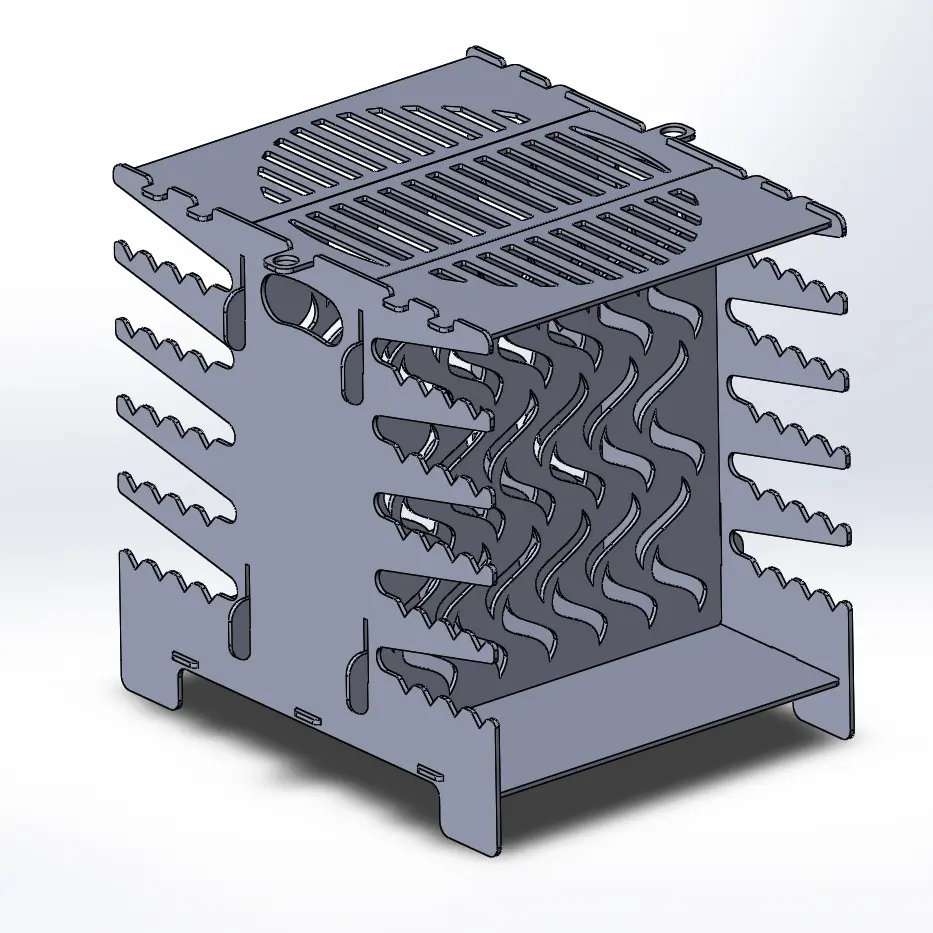 Vertical Double Sided BBQ