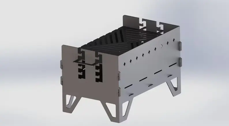 Adjustable Grill BBQ