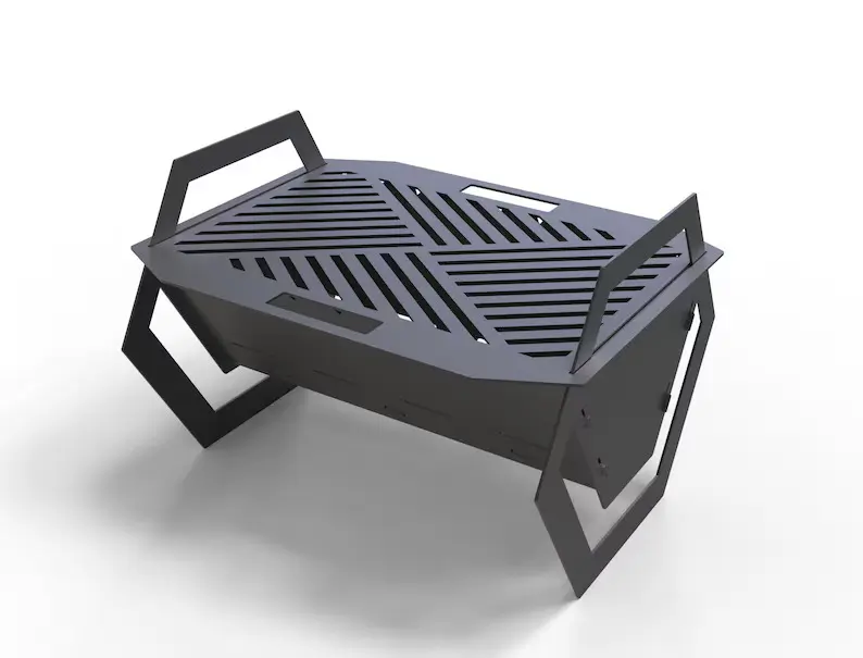 Hexa Disc BBQ & Firepit