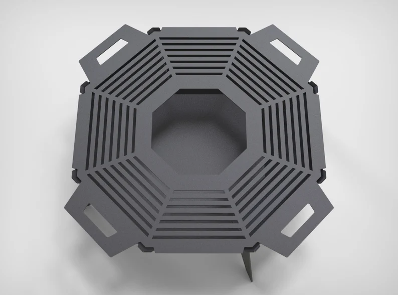 Octagon BBQ & Firepit