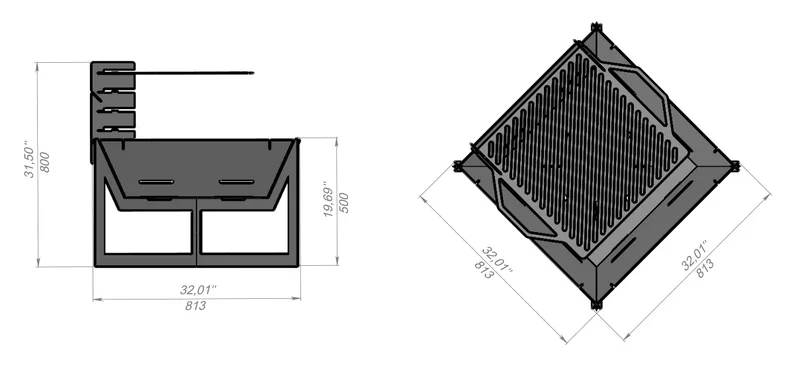 StackGrill Elite BBQ | Premium Adjustable Outdoor Grill StackGrill Elite BBQ