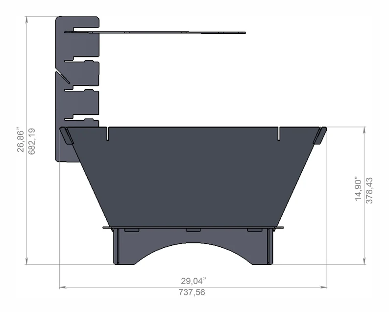 StackGrill Adjustable BBQ | Outdoor Grilling & BBQ Firepit StackGrill BBQ