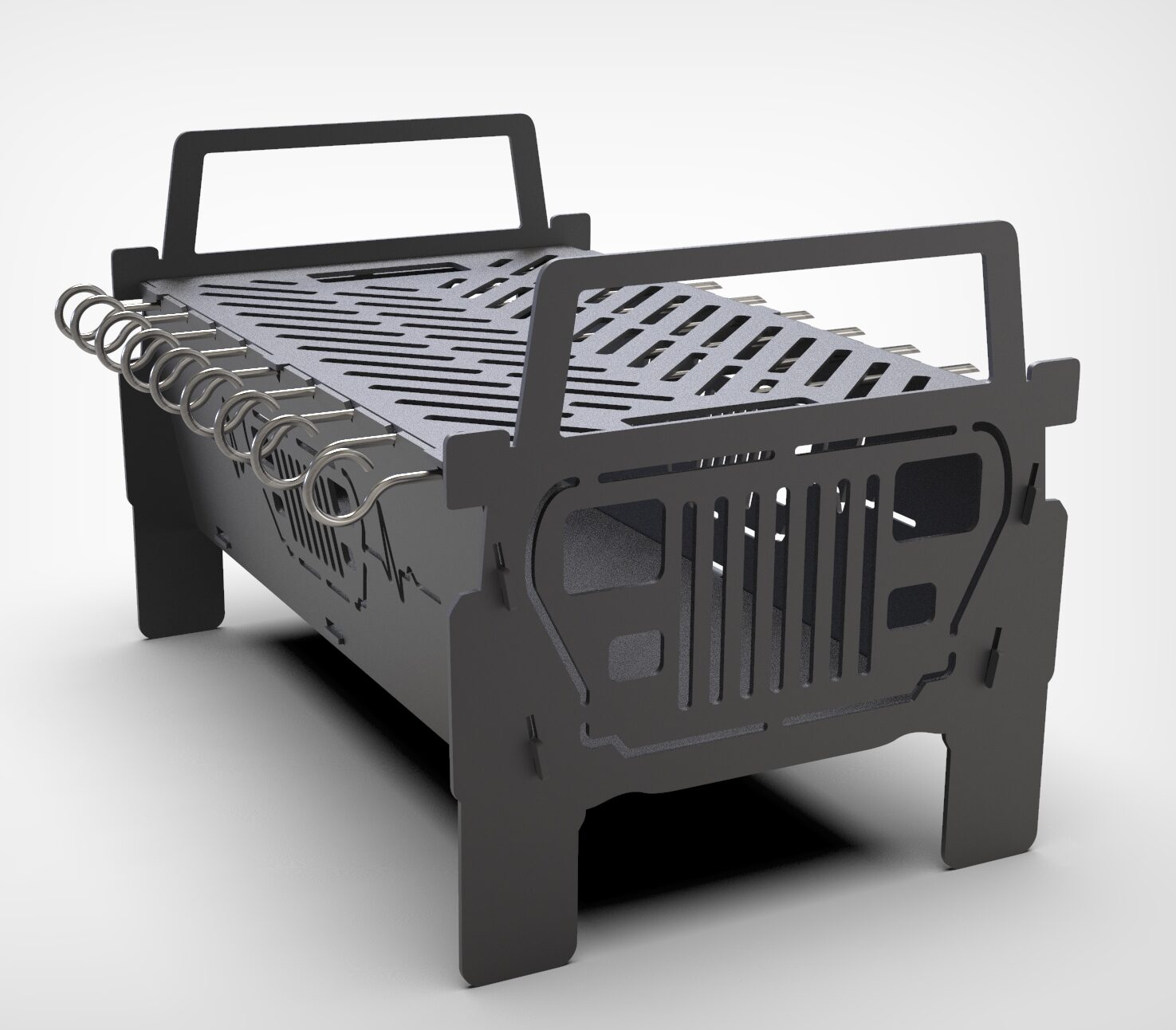 Jeep Wrangler (YJ) BBQ & Firepit