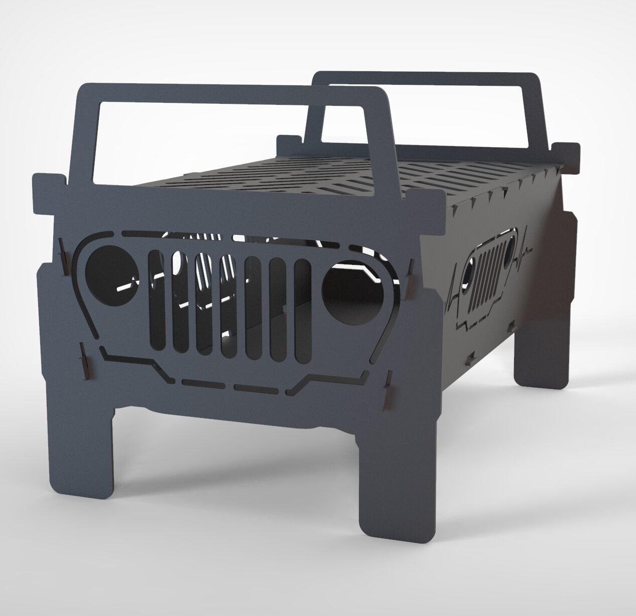 Jeep Wrangler (TJ) BBQ & Firepit