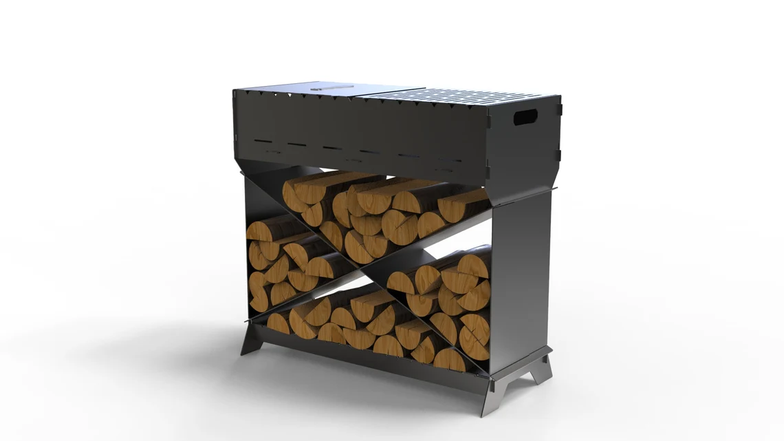 WoodRack BBQ & Firepit