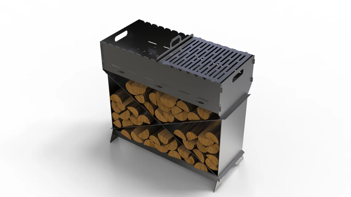 WoodRack BBQ & Firepit