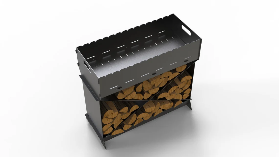 WoodRack BBQ & Firepit