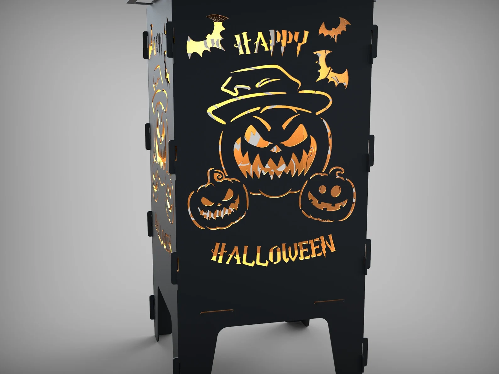 Halloween Firebox & BBQ