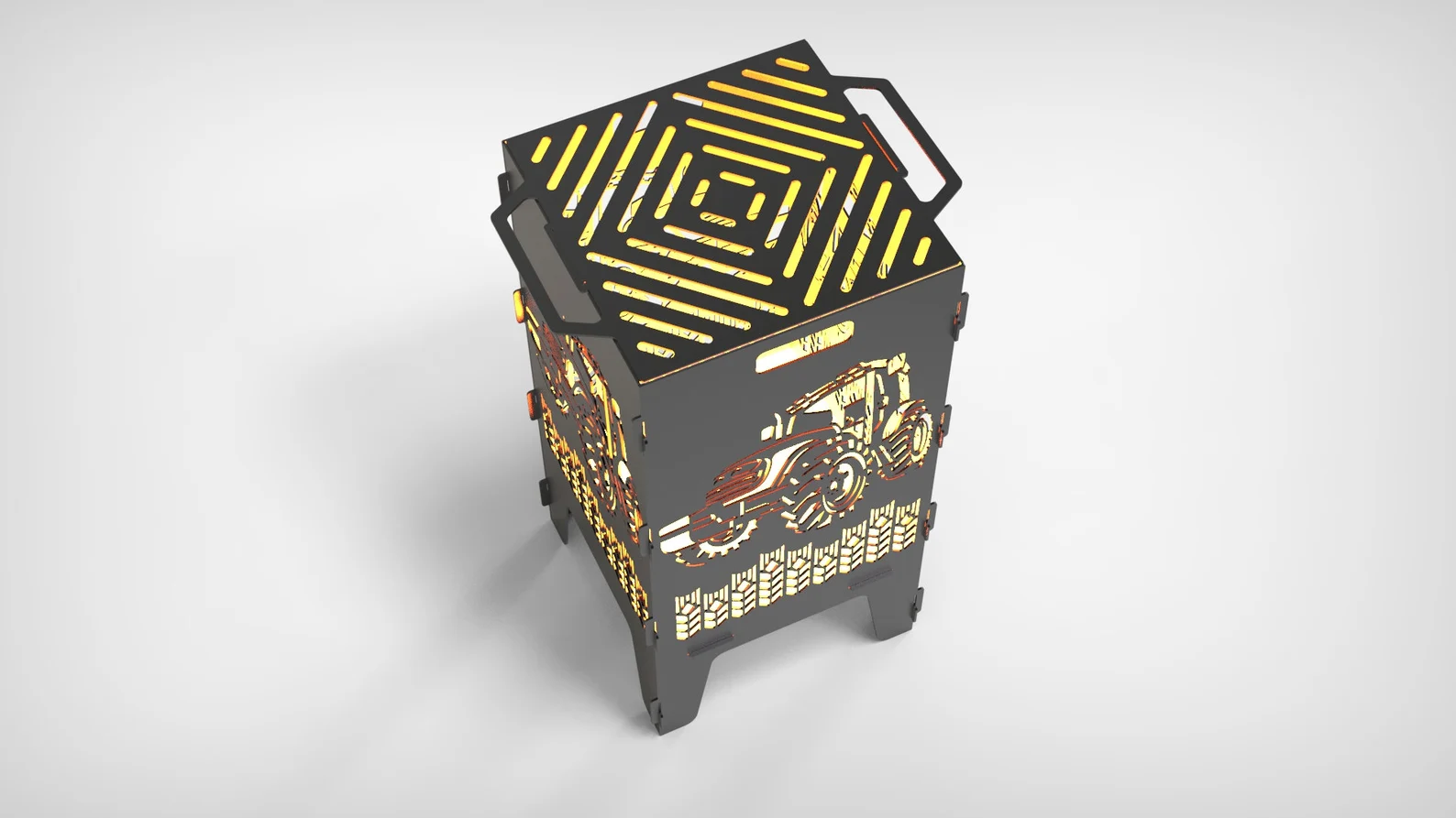 Tractor Firebox & BBQ