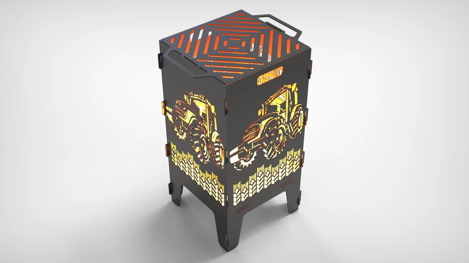 Tractor Firebox & BBQ