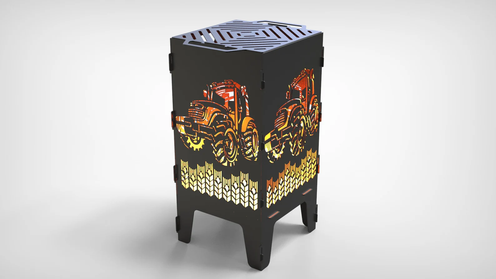 Tractor Firebox & BBQ