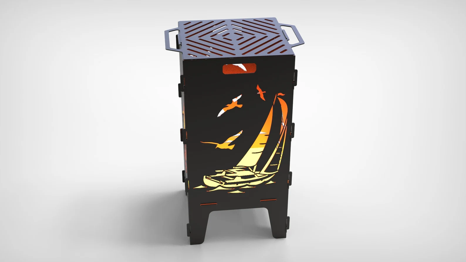 Sailboat Firebox & BBQ