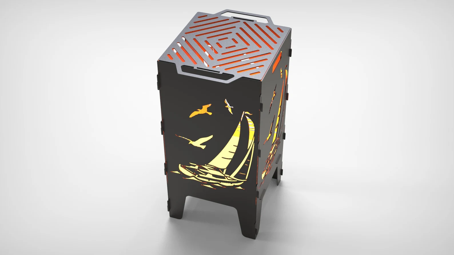 Sailboat Firebox & BBQ