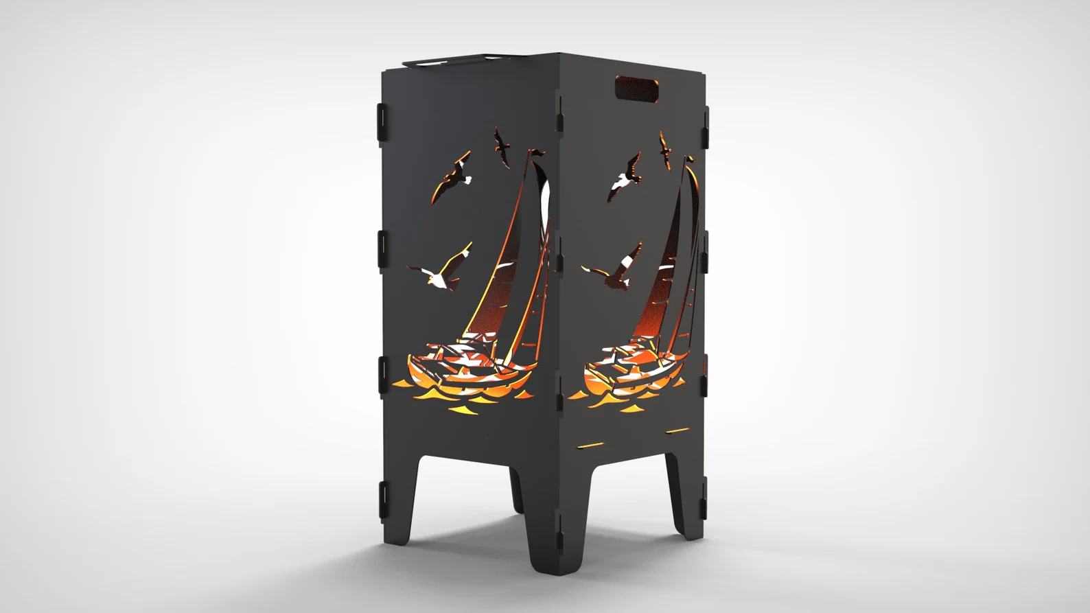 Sailboat Firebox & BBQ