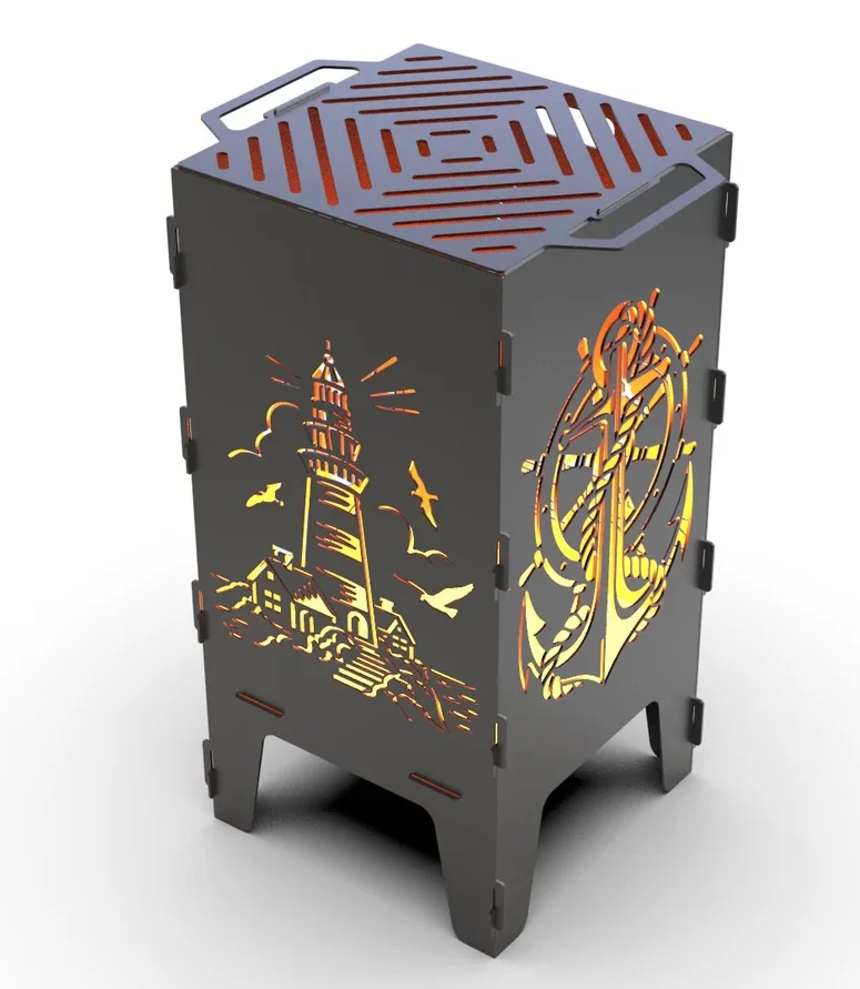 Lighthouse+Anchor Firebox & BBQ