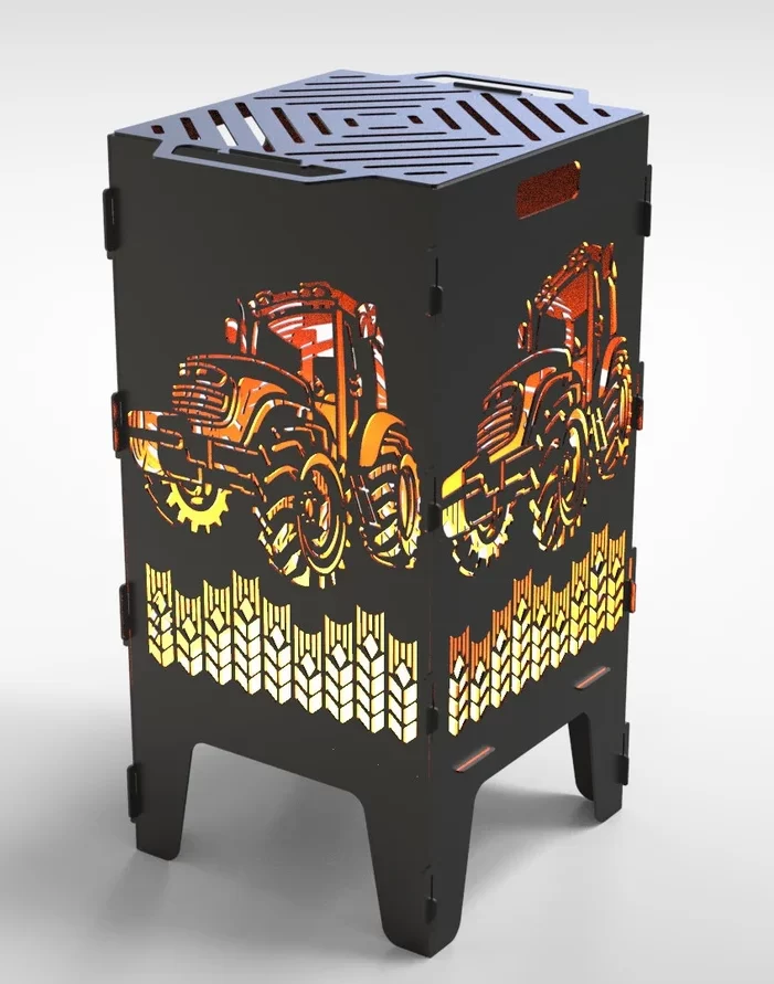 Tractor Firebox & BBQ