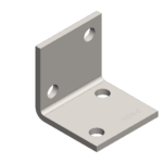 Structural M12 Angle Bracket | 75mm x 75mm x 75mm RLC 75 x 75 x 6 x 75mm M12 Structural Angle Bracket