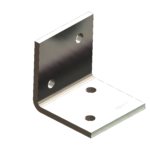 Heavy-Duty Angle Bracket | M12 Structural Support Bracket RLC 100 x 100 x 8 x 100mm M12 Structural Angle Bracket
