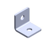Angle Bracket 40mm | Zinc-Plated Metal Bracket RLC 40 x 40 x 40 x 4mm Zinc Plated Angle Bracket