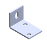 M12 Structural Galvanised Angle Bracket | 75mm x 50mm x 290mm RLC 75 x 50 x 50 x 4mm Hot Dipped Galvanised Angle Bracket