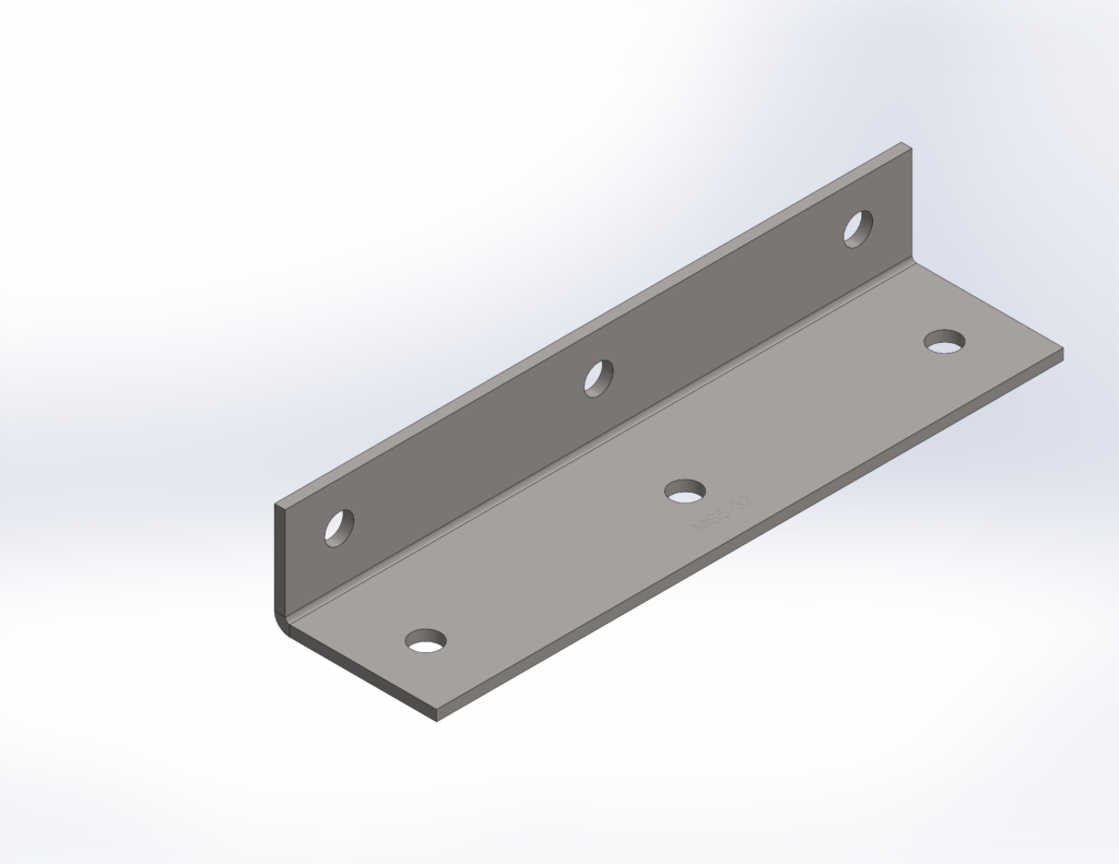 Heavy Duty M12 Angle Bracket | 75mm x 50mm x 190mm RLC 75 x 50 x 5 x 290mm M12 Structural Angle Bracket