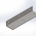 Heavy Duty M12 Angle Bracket | 75mm x 50mm x 190mm RLC 75 x 50 x 5 x 290mm M12 Structural Angle Bracket