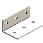 Hot Dipped Galvanised Angle Bracket | 75mm x 50mm x 50mm RLC 75 x 50 x 5 x 140mm M12 Structural Angle Bracket