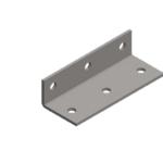 M12 Structural Bracket | 75mm x 50mm x 140mm Reinforcement RLC 75 x 50 x 5 x 190mm M12 Structural Angle Bracket