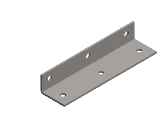 RLC 75 x 50 x 5 x 290mm M12 Structural Angle Bracket