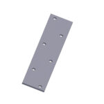 Galvanised Mending Plate 375x75mm | Structural Bracket RLC 375 x 75 x 5mm Galvanised Mending Plate Bracket