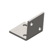 Structural M12 Angle Bracket | 75mm x 75mm x 75mm RLC 75 x 75 x 6 x 75mm M12 Structural Angle Bracket