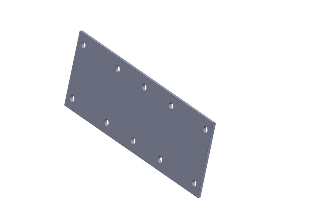 Mending Plate 350x125mm | Heavy-Duty Galvanised Bracket RLC 350 x 125 x 5mm Galvanised Mending Plate Bracket