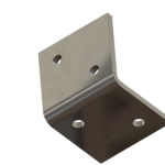 Heavy-Duty Angle Bracket | M12 Structural Support Bracket RLC 100 x 100 x 8 x 100mm M12 Structural Angle Bracket