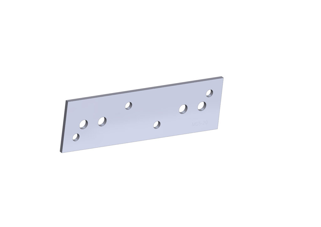Mending Plate 250x75mm | Heavy-Duty Galvanised Plate RLC 250 x 75 x 5mm Galvanised Mending Plate Bracket