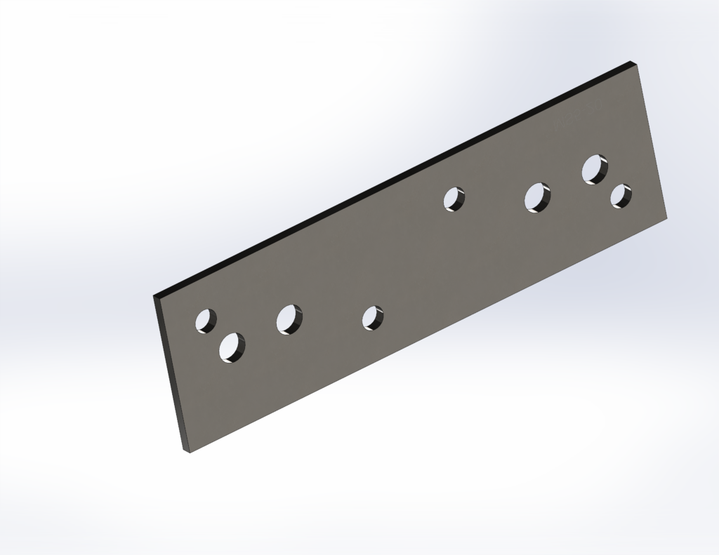 Mending Plate 250x75mm | Heavy-Duty Galvanised Plate RLC 250 x 75 x 5mm Galvanised Mending Plate Bracket