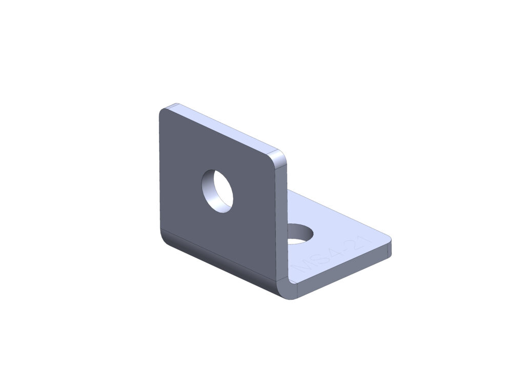 Angle Bracket 40mm | Zinc-Plated Metal Bracket RLC 40 x 40 x 40 x 4mm Zinc Plated Angle Bracket