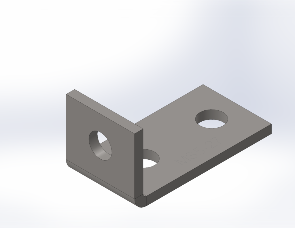 Galvanised Angle Bracket 40x80mm | Heavy-Duty Support RLC 40 x 80 x 40 x 5mm Hot Dipped Galvanised Angle Bracket
