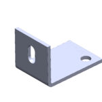 M12 Structural Galvanised Angle Bracket | 75mm x 50mm x 290mm RLC 75 x 50 x 50 x 4mm Hot Dipped Galvanised Angle Bracket