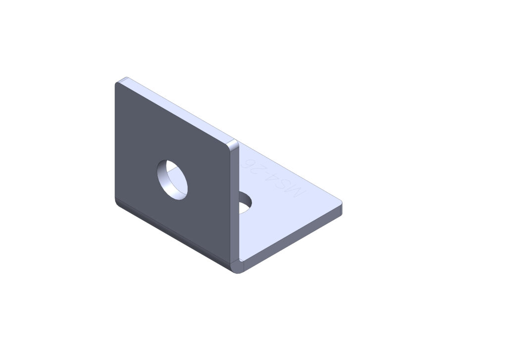 Angle Bracket 50mm Zinc-Plated | Heavy-Duty Corner Bracket RLC 50 x 50 x 50 x 4mm Zinc Plated Angle Bracket