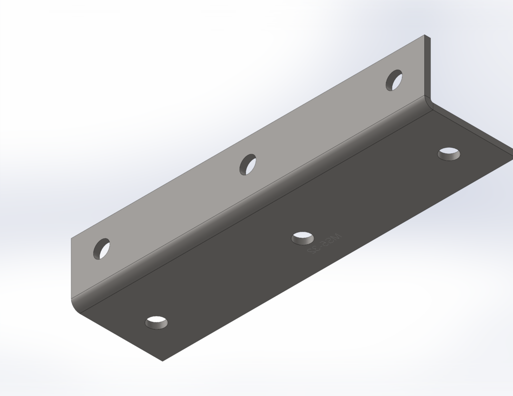 Heavy Duty M12 Angle Bracket | 75mm x 50mm x 190mm RLC 75 x 50 x 5 x 290mm M12 Structural Angle Bracket